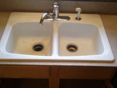 Replacing sink and plumbing fixtures in Vestavia Hills, Al