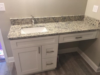 Bathroom remodeled