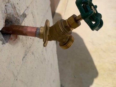 Outside Faucet Repaired