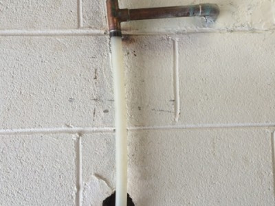 Galvanized pipe repair