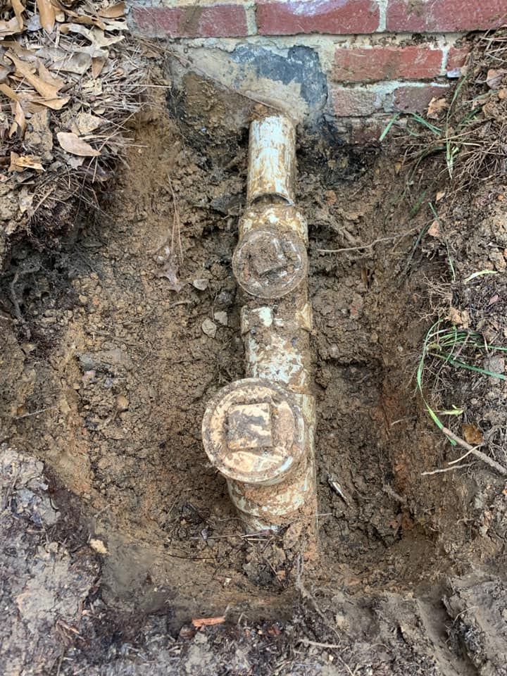 Sewer Line Broke Off