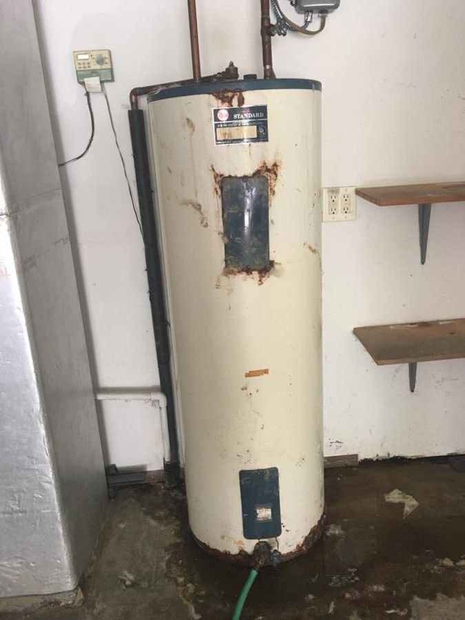 1978 Rheem water heater replaced