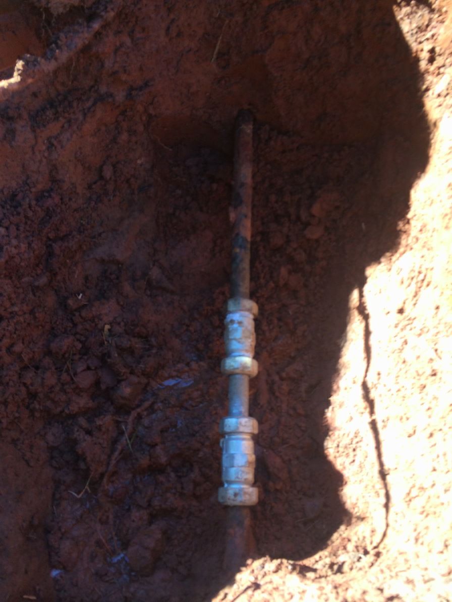 Galvanized pipe repair in Hoover, AL