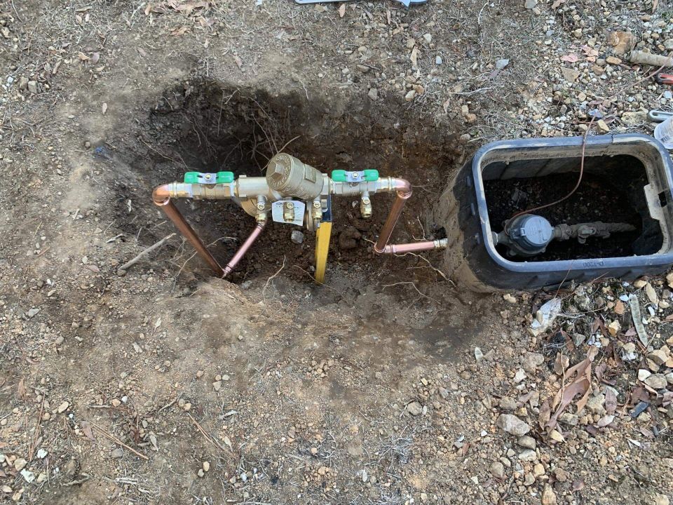 New RPZ backflow preventer installed in Alabaster