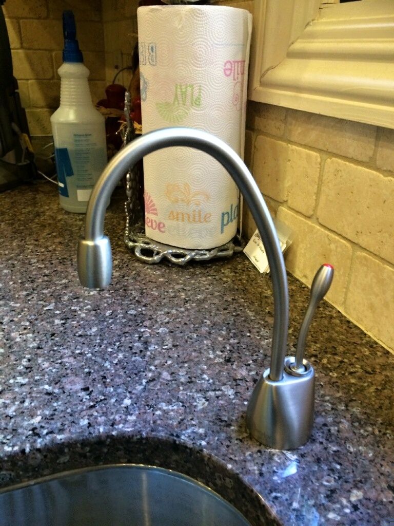 Installation of an Instant Hot Water Faucet