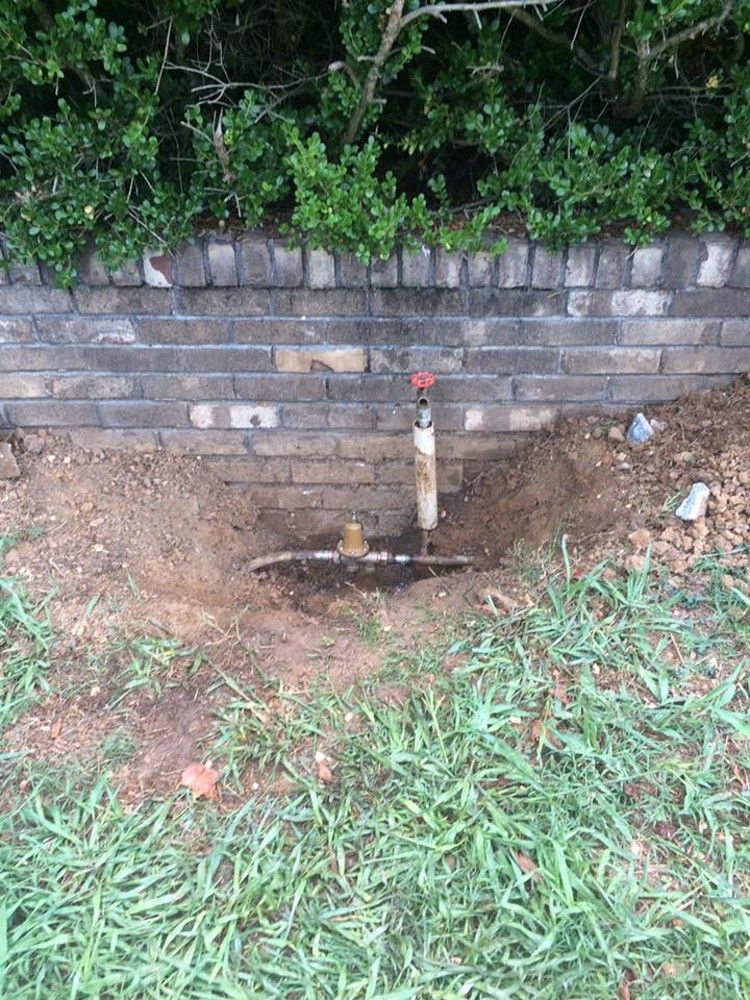 Pressure reducing valve installed