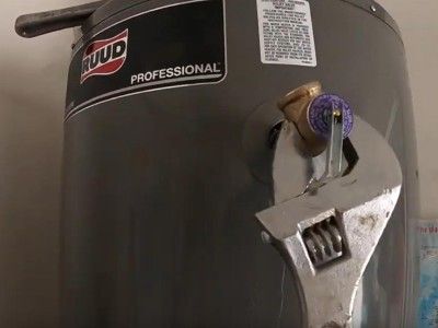 Extension Tank, Temperature and Pressure Relief Valve Replacement