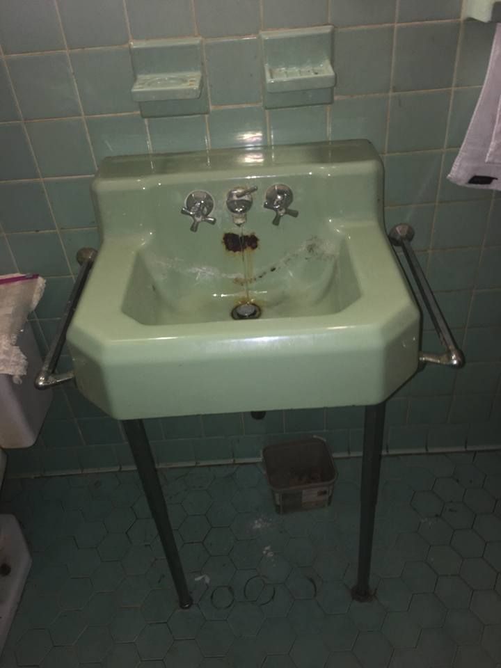 Sink replaced