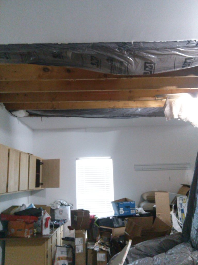 A busted copper pipe repair in Homewood, AL