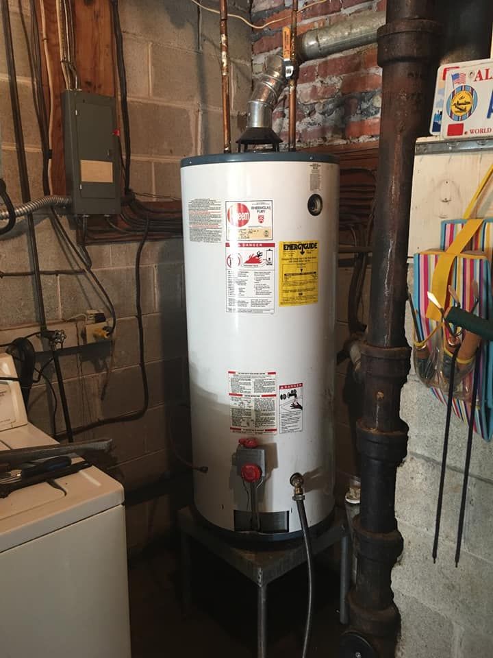 Water heater replaced