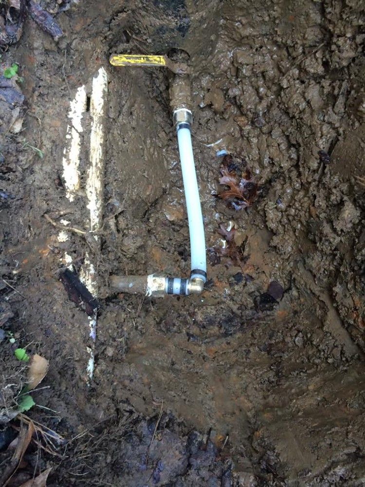 Water line repaired